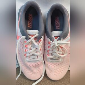 Women’s Nike Flex 2016 Run Shoe White/Orange/Gray Sz 6.5 NWOT Versatile